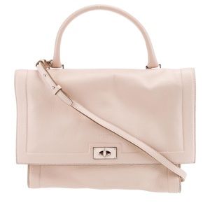 Givenchy-Pink leather Handbag- with long strap. 💯 Authentic!